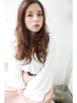 トゥーリ 浜町店 長崎(tuuli) 20代30代40代50代ひし形デジタルパーマエアリーミディ黒髪