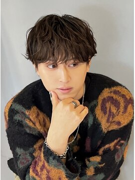 アドール(ADOR) #栄メンズパーマ#栄メンズカット#シースルーマッシュ