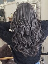 ヘアアンドビューティ ガーデン ベルモール店(HAIR AND BEAUTY GARDEN)&nbsp;ミルクティーベージュピンクベージュカラー顔周りレイヤー韓国