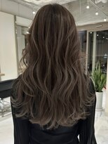 ヘアサロンラルガ 下曽根店(Hair salon Raruga) ハイライトカラーミルクティーベージュレイヤーカット