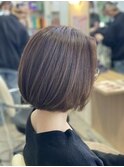 10代/20代/30代/40代/ボブ/ショート/ショートボブ/前髪なし/大人