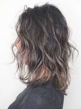 アルバム 銀座(ALBUM GINZA) ミディアム美髪おくれ毛前髪カット_ba163271