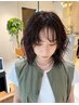 【梅雨対策◎】前髪パーマ or 前髪ストレート＆前髪カット　￥6,600