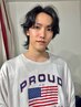 メンズカット＋パーマ＋眉カット＋トリートメント  ￥11000