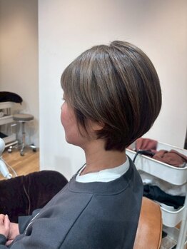 ヘアポケット スタイル店(HAIR POCKET)の写真/【明石駅徒歩2分】圧倒的な技術が人気のショート♪一人ひとりに合ったカットは《HAIR POCKET》にお任せ☆