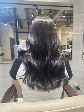 アンサム 下北沢店(UNSOME) 【下北沢】オリーブグレージュ/レイヤーカット