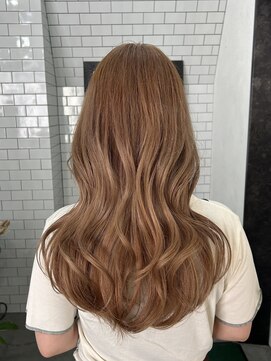 レガーレ(Legare) 【広島韓国ヘア】韓国レイヤーカット×なめらかピンクベージュ