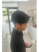 ヌードルバイコア(noodle by CoRe.gn)&nbsp;韓国風センターパートショート