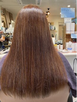 ヒロミライフ 昭和町店(Hiromi Life)の写真/話題の酸性ストレートを導入◎従来のアルカリ性縮毛矯正に比べ髪への負担を最小限に！髪の毛も傷めにくい☆