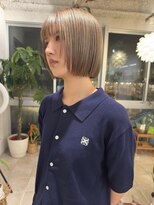 シェノンエクラ(CHAINON. eclat)&nbsp;切りっぱなしボブミルクティー