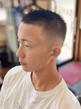 石賀理容所 ボーズスタイル