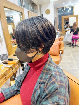 ニューラインギンザ(New-Line 銀座) ハンサムショート