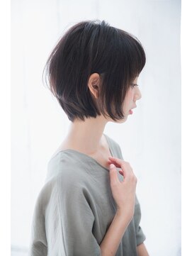 セイドット オモテサンドウ(Say. omotesando) Say.ショートショートボブ丸みショートヘーゼルグレージュ表参道