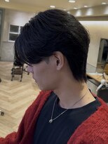 曲がる縮毛矯正専門店 バイ レイズ 名駅(曲がる縮毛矯正専門店 by RAYS)&nbsp;ニュアンスパーマ毛流れセンターパートウルフ h