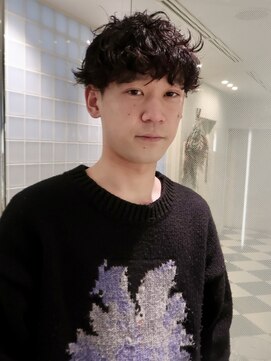 ラパンセヴェールメンズ 栄(LA PENSEE VERT MEN'S) ルーズパーマ