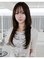 サンド ミュウ 横浜店(sand mieu)&nbsp;レイヤーカット/ハッシュカット/髪質改善/グレージュ/横浜