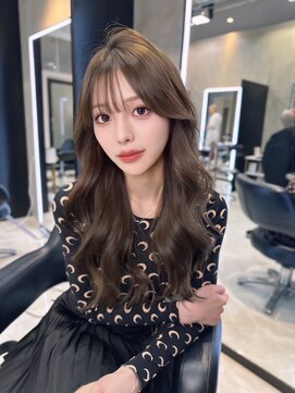 シェノン 表参道(CHAINON) 表参道/イメチェン/ピンクベージュ/アンブレラカラー/前髪/渋谷