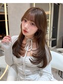 スモーキーカラー/イメチェン/ワンホンレイヤー/原宿