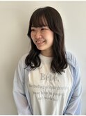 ダークグレージュ/暗いトーンでもイルミナカラーで透明感を