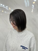 エミン(emyn) ボブ 前髪 縮毛矯正 髪質改善 イメチェン