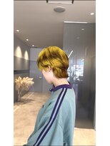 デコヘアーチーノ(DECO HAIR Ccino)&nbsp;イエロー×ブラウン/エンジェル×エンドカラー