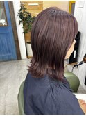 セミロング　
