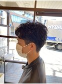ニュアンスパーマ/センターパート/マッシュ/韓国ヘア