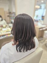 ヘアーズ 本店(HAIRZ)&nbsp;《HAIRZ 》一原☆ミディアムインナーカラースタイル！