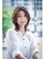 ヘアドゥ 津田沼店(hair do) 大人ミディアムレイヤー