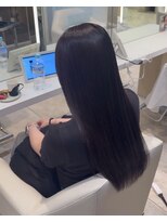 ケンジ 平塚 アネッタ(KENJE annetta)&nbsp;艶髪ストレート　髪質改善カラー　髪質改善トリートメント