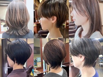 リン 余戸(Rin)の写真/髪質・骨格・雰囲気を見極め、再現性の高いカットで魅力を引き出す♪1人1人に合わせたスタイルをご提案！
