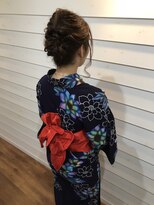 デザイン ファム(Design FAM) 浴衣に合う大人ヘアアレンジ