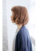 大人かわいいボブ