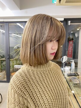 フラム 渋谷(flamme) 【flamme】milk beige