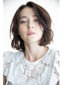 【銀座】アンニュイで上品なフェミニンボブ