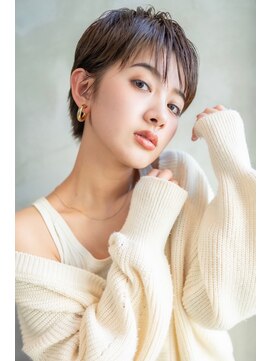 オースティン 門前仲町(AUSTIN) AUSTIN☆外ハネボブアッシュブラウンネオウルフツイストパーマ