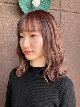 バルス(BLS) 暖色系カラー 【藤枝/髪質改善/オーガニックカラー】