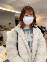 コミレ(COMILE)&nbsp;オレンジインナーカラー