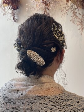 シャンプーボーイ セントラル 博多(SHAMPOO BOY central) 結婚式お呼ばれヘアアレンジ♪