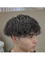 ダズルヘアラッシュ(DAZZLE hair RUSH) 波巻きマッシュパーマ