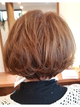 せき美容室 マッシュボブ