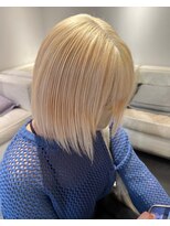 ベレーザ 渋谷(BELEZA)&nbsp;5211ニュアンスカラー艶髪ハイトーンシルキーベージュオンブレ