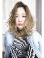 ヘアーメイクブランニュー セントラル 西大寺店(hair make Brand new central) くびれレイヤーエモージュシルキーベージュ