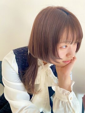 ソラ ストリートサロン(SORA.STREET SALON) クラゲカット&ラベンダーブラウン