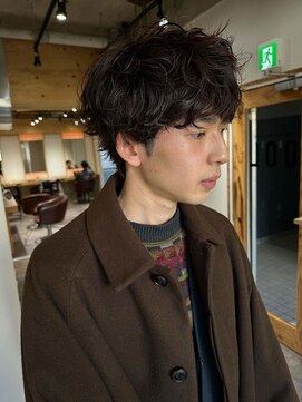 クオル 立川(QOL) ショート無造作波巻きニュアンスパーマ