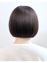 ルプラ ガーデン(le-pla garden)&nbsp;切りっぱなしボブ#黒髪ボブ#髪質改善#ショートボブ#豊橋#豊川