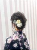 夏祭り/心斎橋/ヘアメ/セットサロン