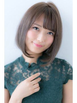 ユーフォリア 銀座本店(Euphoria) 山村/小顔ボブ/前下がりボブ/ストカールボブ/縮毛矯正銀座雨の日