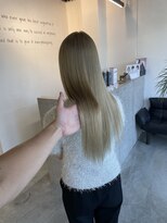 キング 高槻(K!ng)&nbsp;縮毛矯正髪質改善ハイライトレイヤーカット高槻美容室エクステ