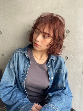 エディット トウキョウ(e.dit tokyo) 【e.dit tokyo miu】パーマスタイル透明感カラー